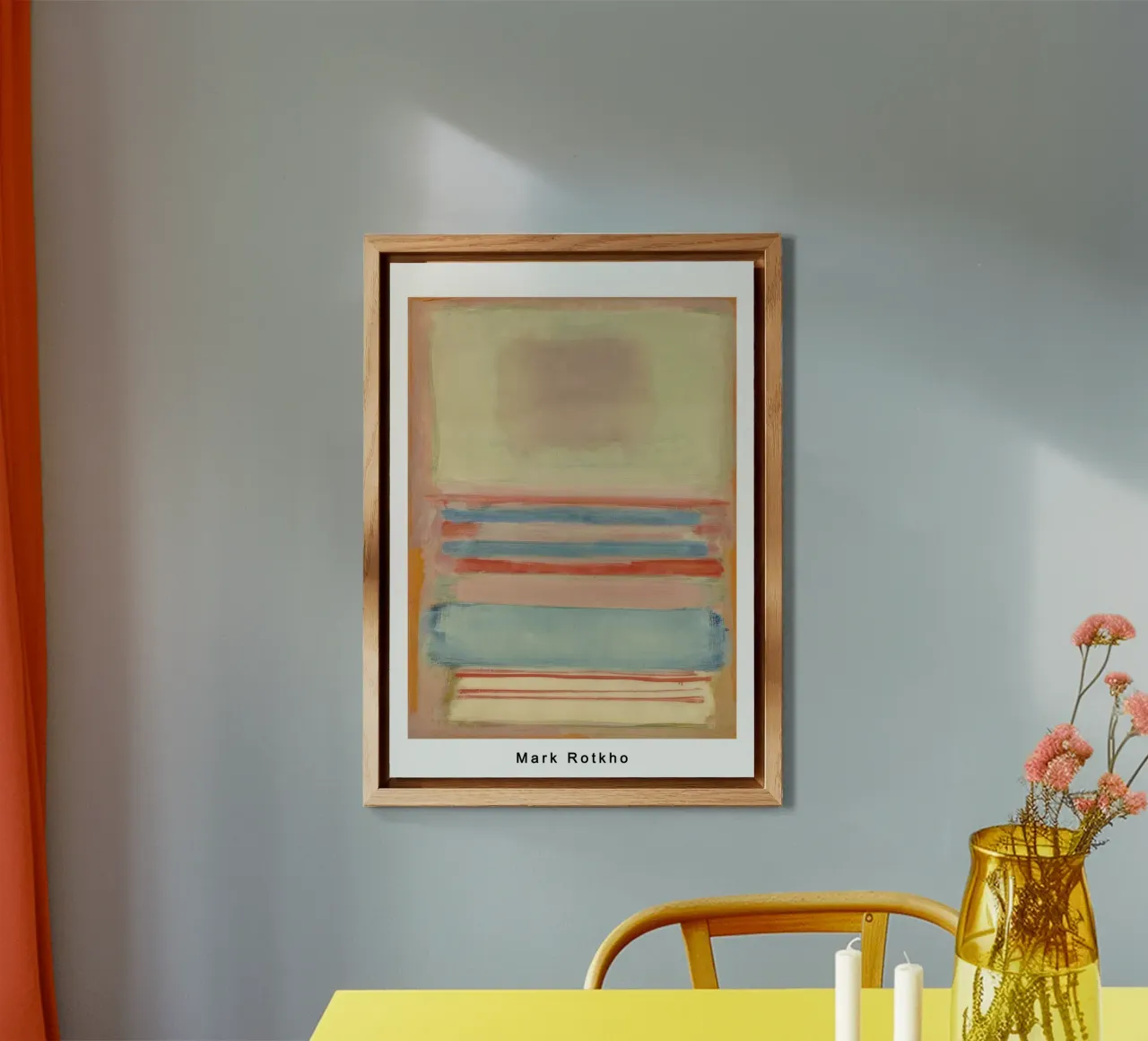 mark rothko n. 7 o n. 11 1949 alluminio dibond da traveler