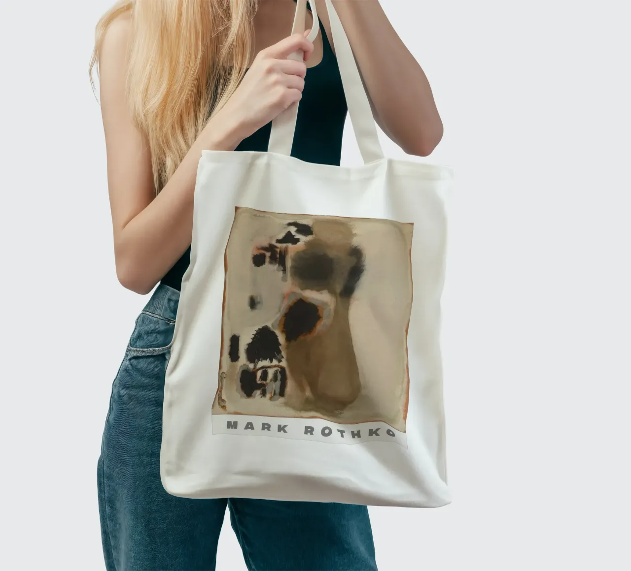 Mark Rothko n. 5 n. 24 borsa in juta da traveler