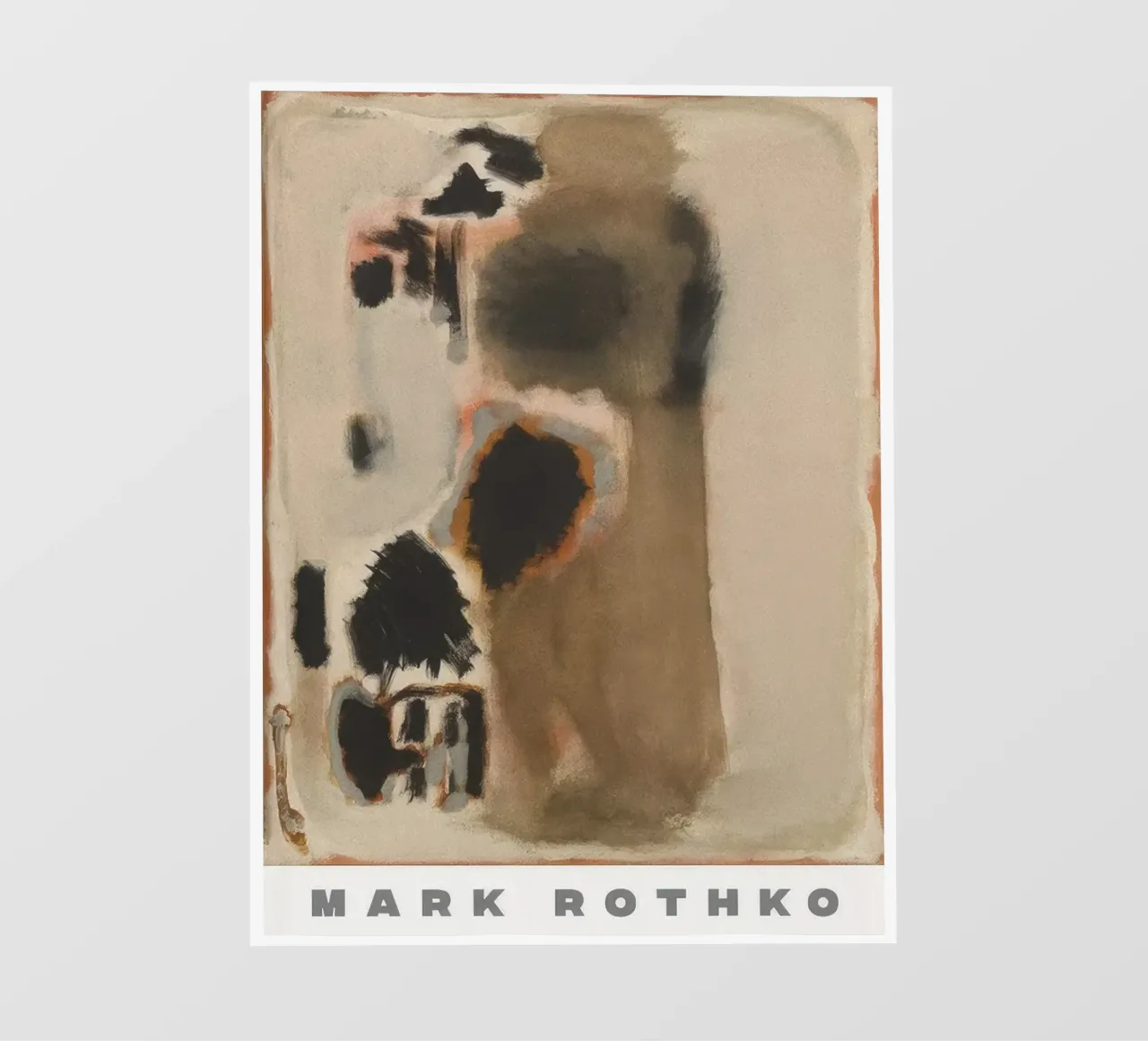 Mark Rothko n. 5 n. 24 telo in pvc da traveler