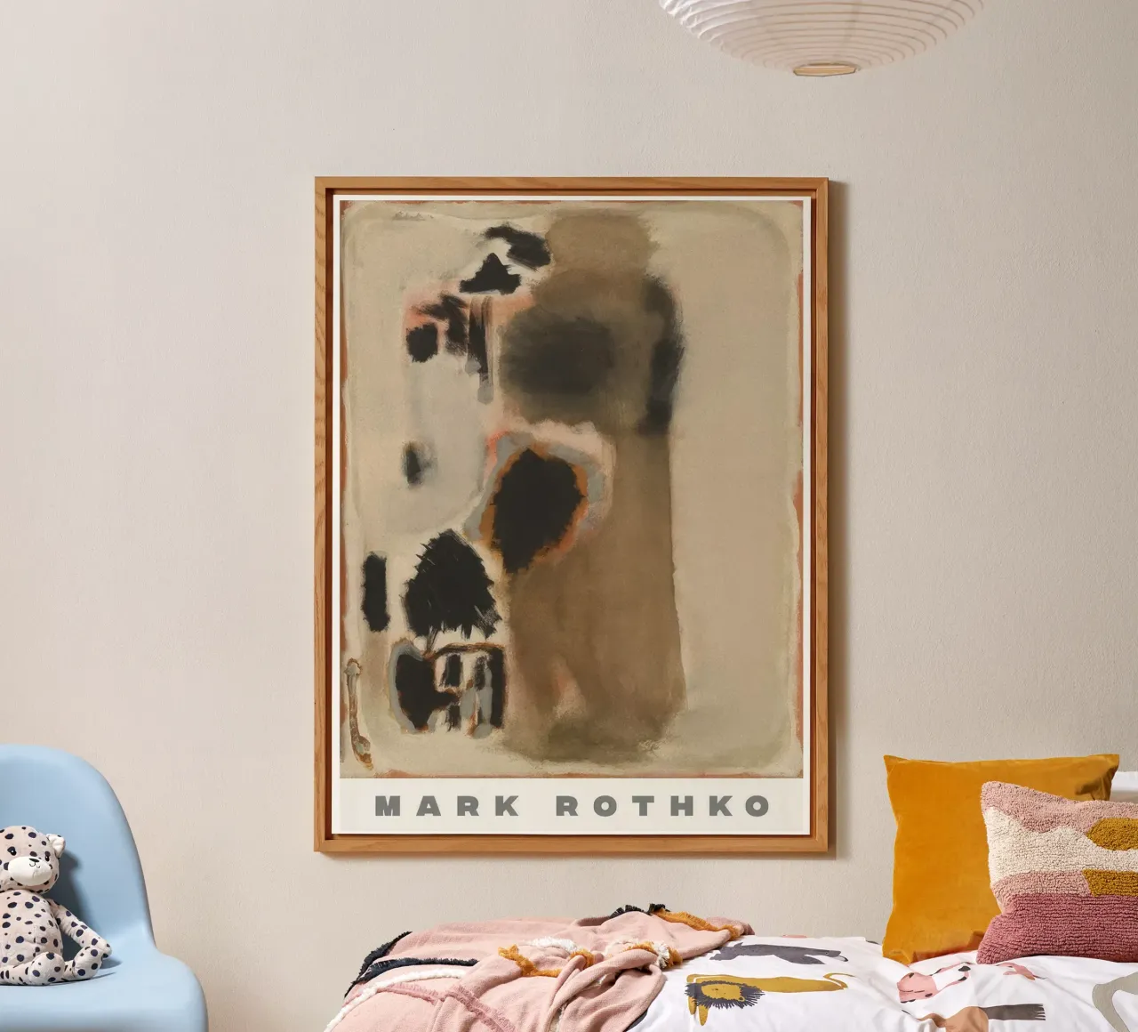 Mark Rothko n. 5 n. 24 alluminio dibond da traveler