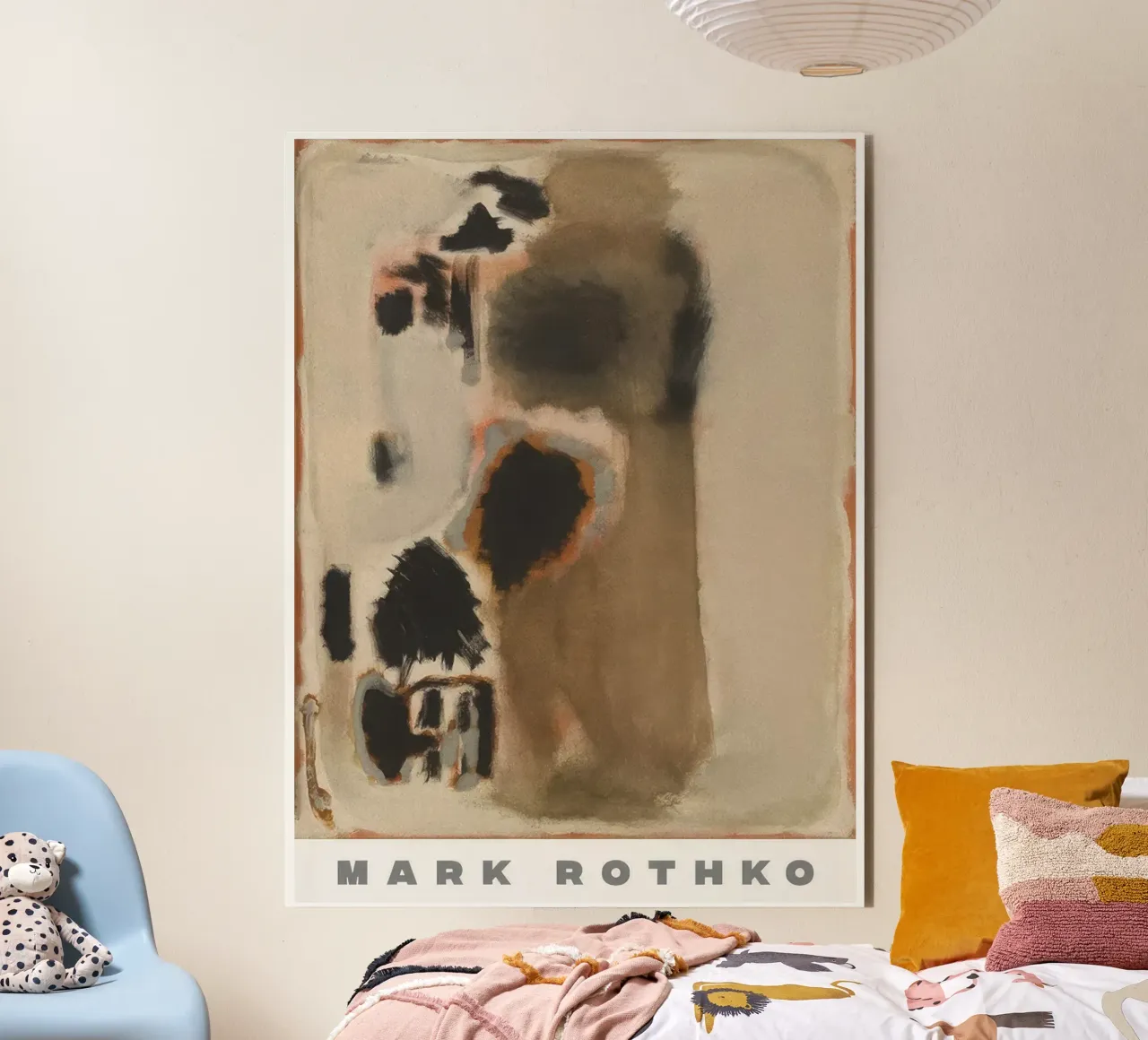 Mark Rothko n. 5 n. 24 alluminio dibond da traveler