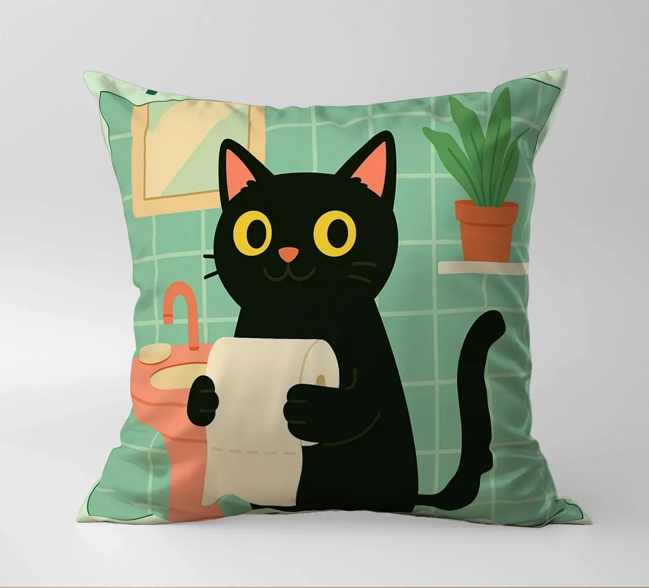 non dimenticare di pulire il gatto cuscino da Avocadoz
