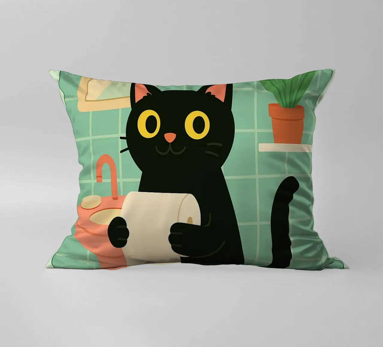 non dimenticare di pulire il gatto cuscino da Avocadoz