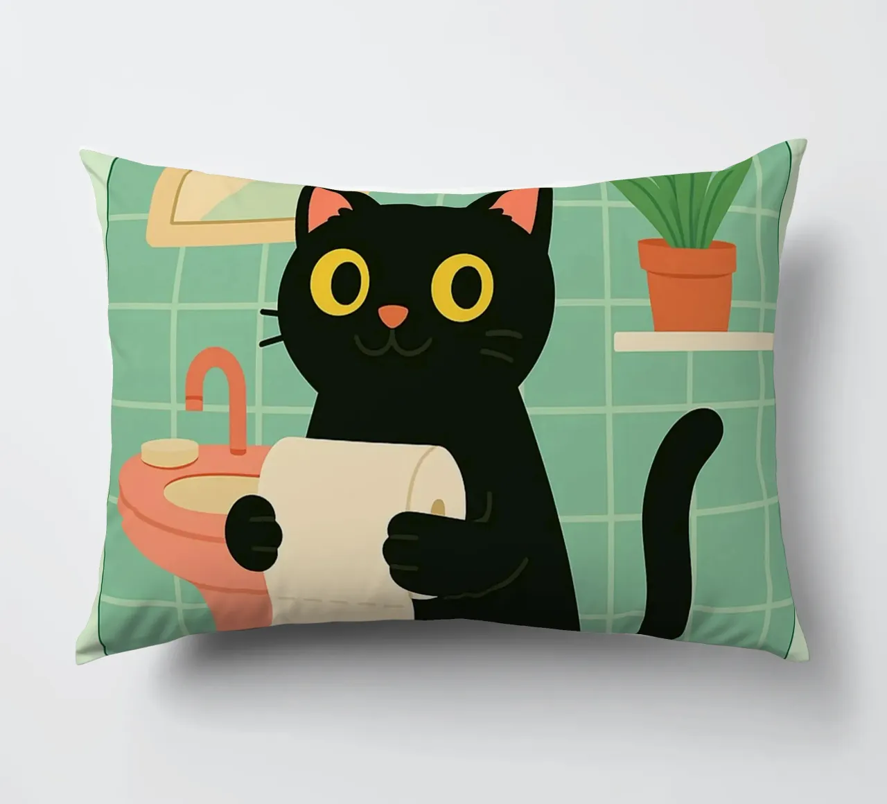 non dimenticare di pulire il gatto cuscino da Avocadoz