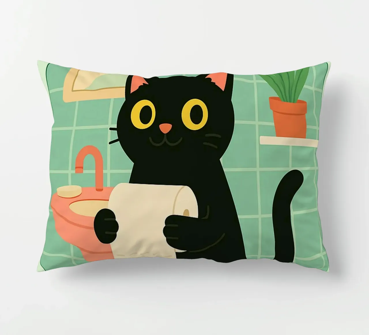 non dimenticare di pulire il gatto cuscino da Avocadoz