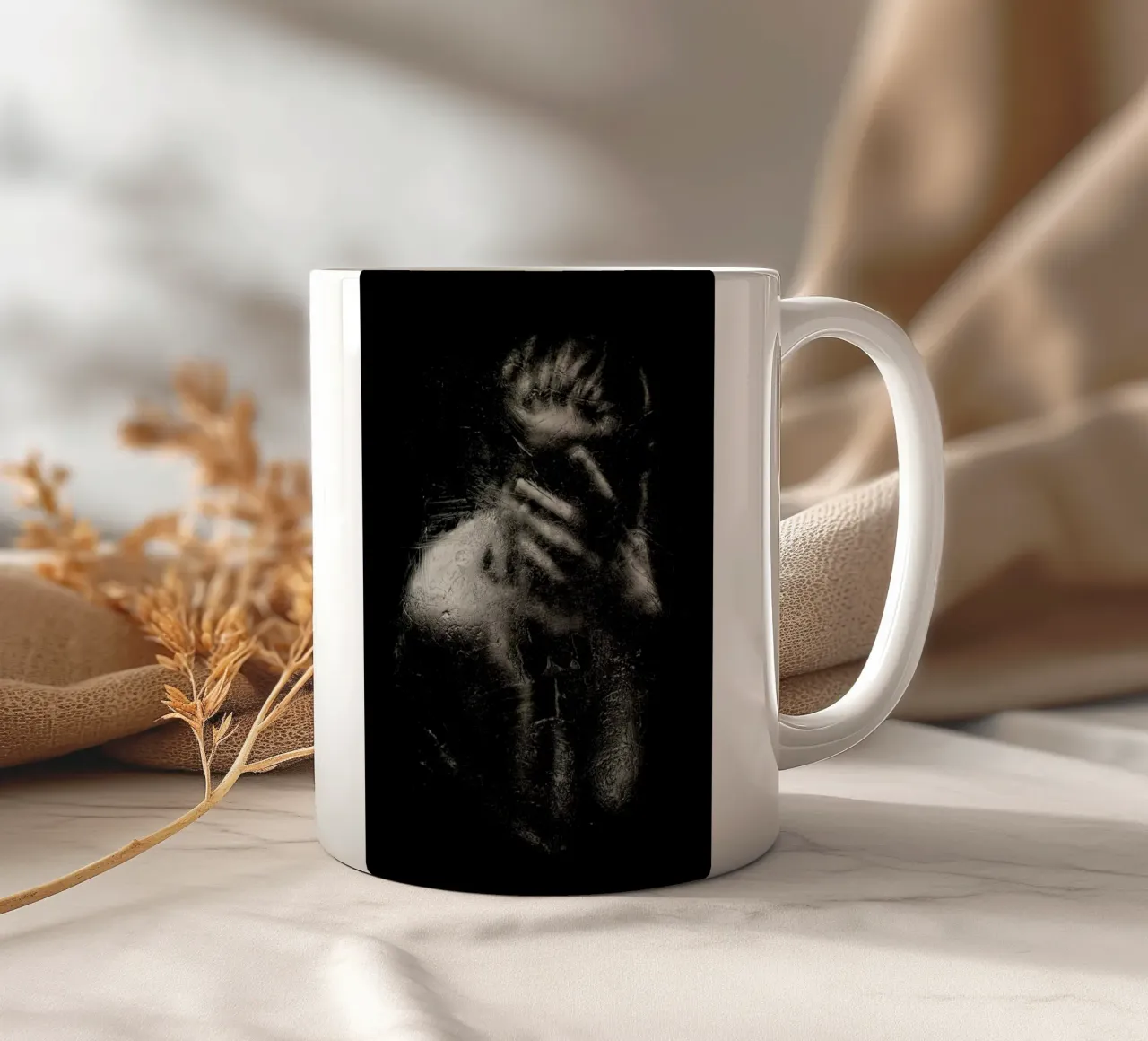 Blur #1 Keramik Tasse von Tupho