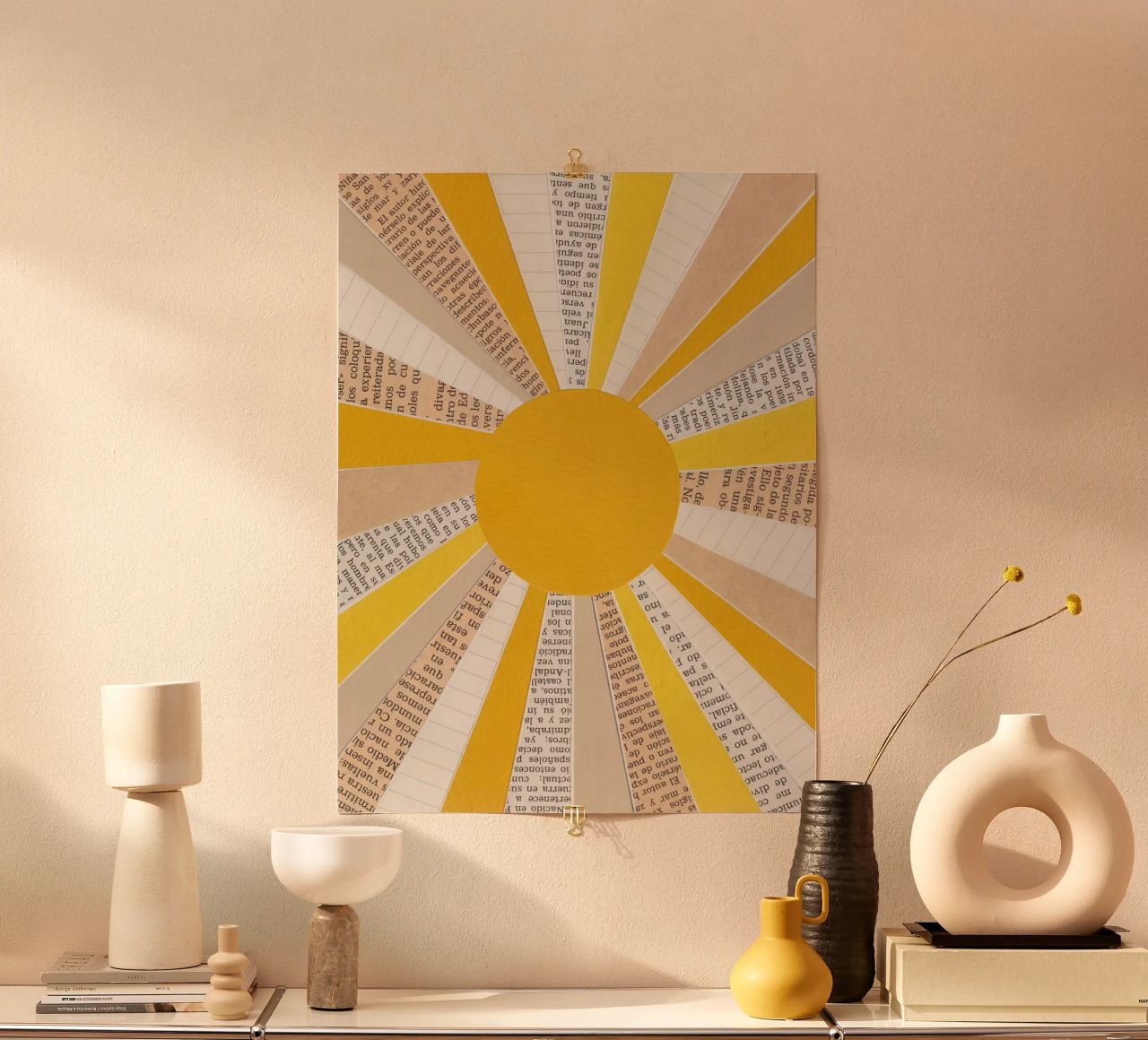 Alisa Galitsyna - Collage Sunshine poster by The Artcircle