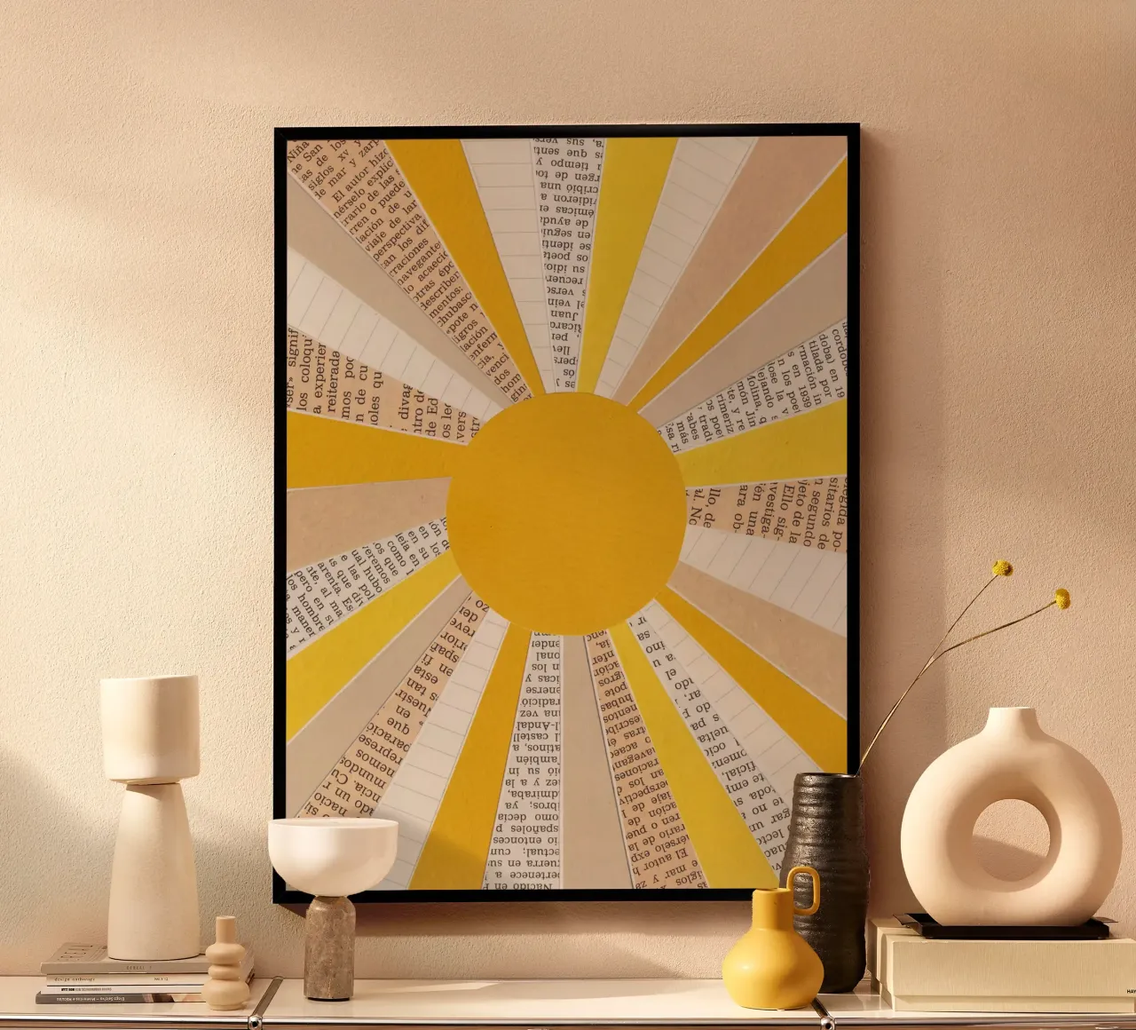 Alisa Galitsyna - Collage Sunshine poster by The Artcircle