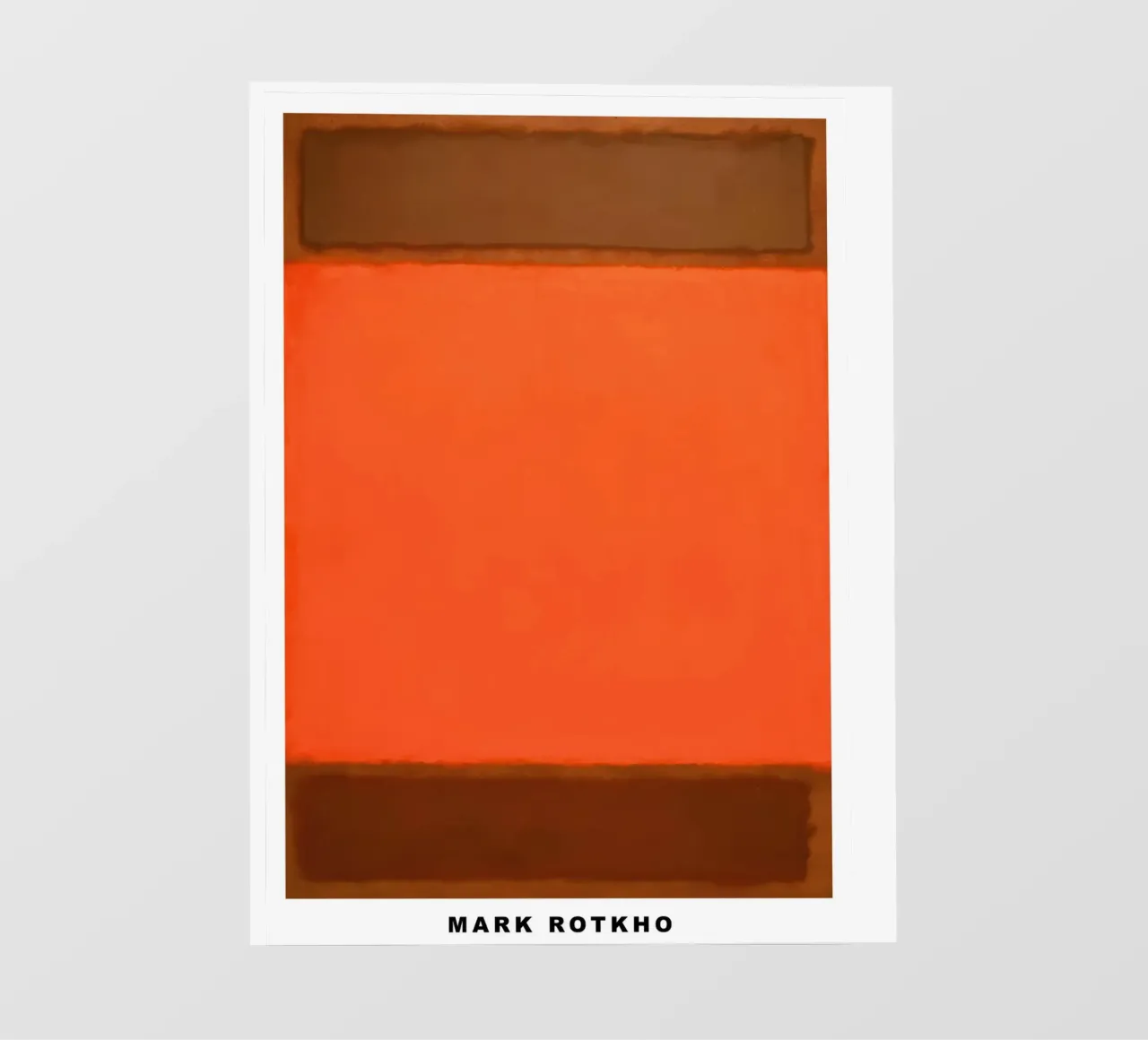 Mark Rothko Arancione e marrone telo in pvc da traveler
