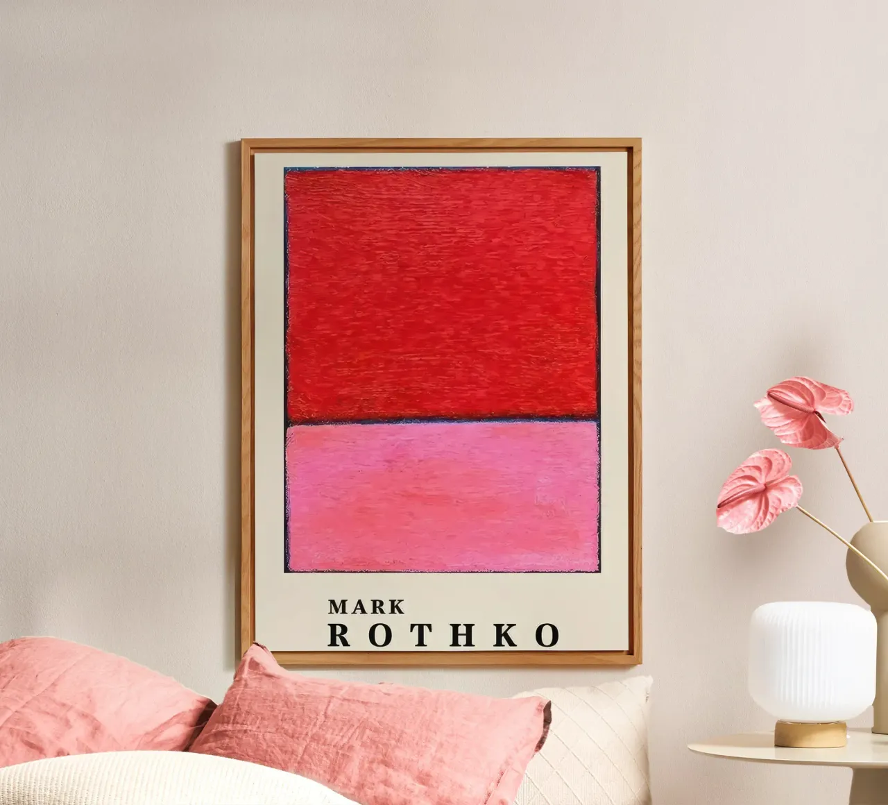 Mark Rothko alluminio dibond da traveler
