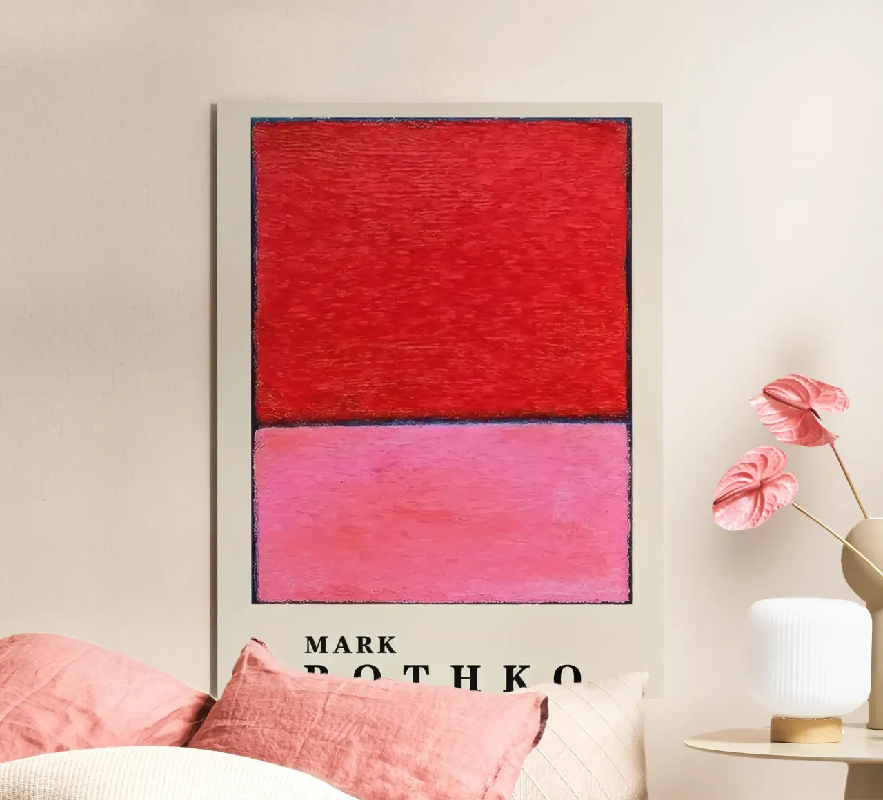 Mark Rothko alluminio dibond da traveler