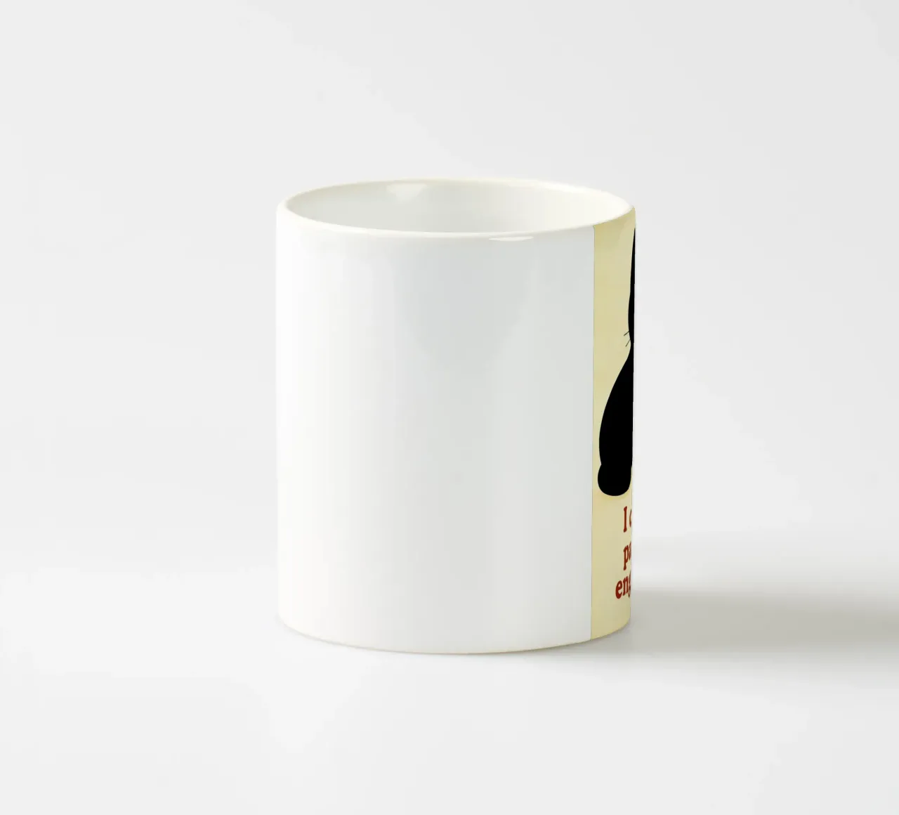 gatto zampettante tazza in ceramica da Avocadoz