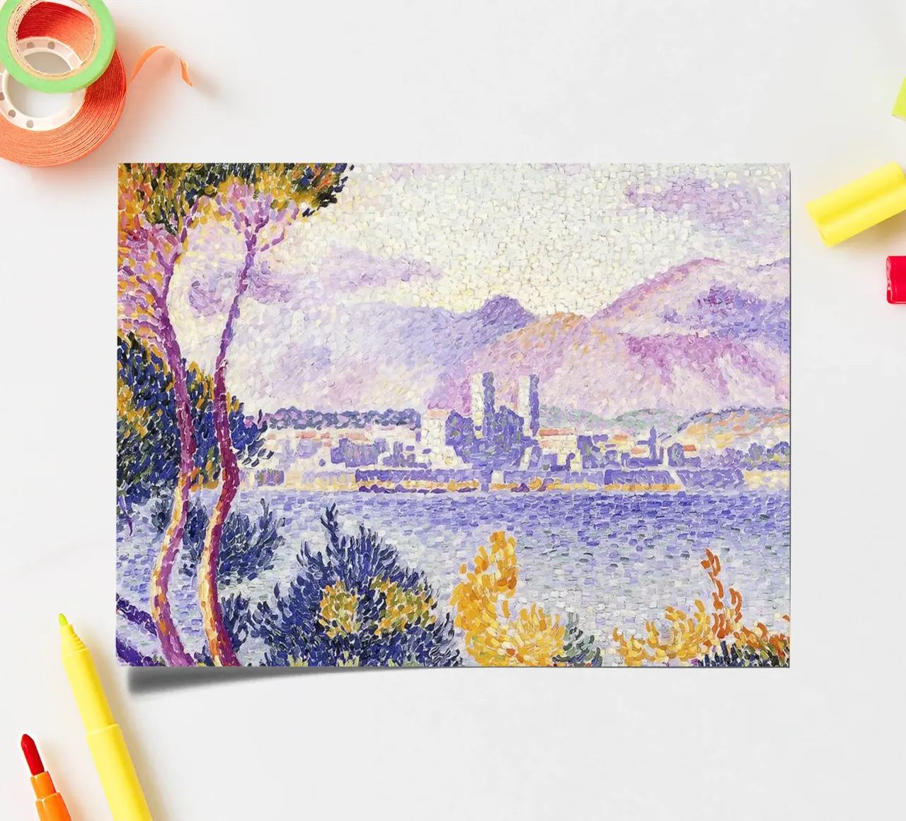 Antibes, pomeriggio (Antibes, Apres-midi). 1908. foglio adesivo da Roy Terrell