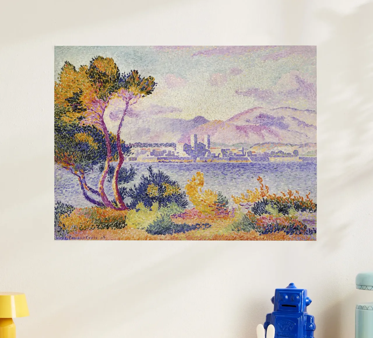 Antibes, pomeriggio (Antibes, Apres-midi). 1908. poster con telaio in alluminio da Roy Terrell