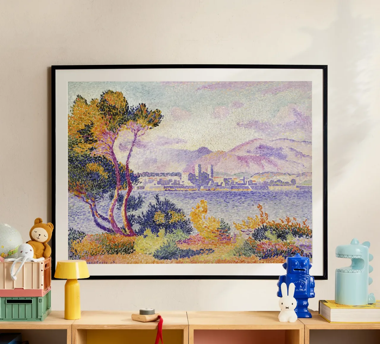 Antibes, pomeriggio (Antibes, Apres-midi). 1908. poster con telaio in alluminio da Roy Terrell