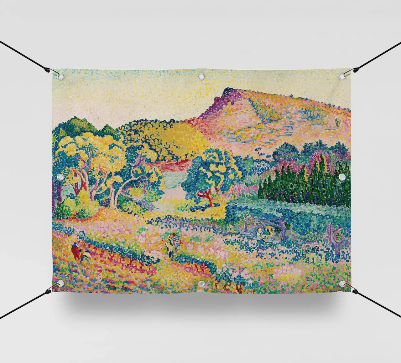 Paesaggio di Cap Negre, 1906 telo in pvc da Roy Terrell