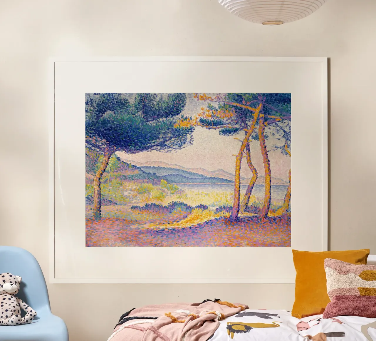 Pijnbomen langs de kust poster van Roy Terrell