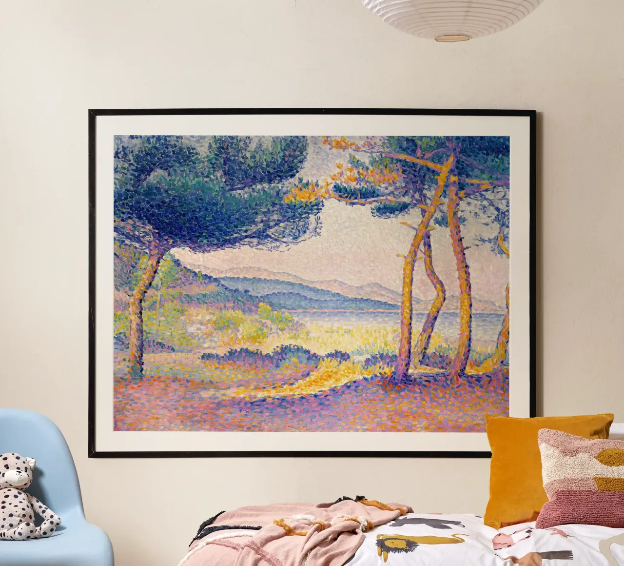 Pijnbomen langs de kust poster van Roy Terrell