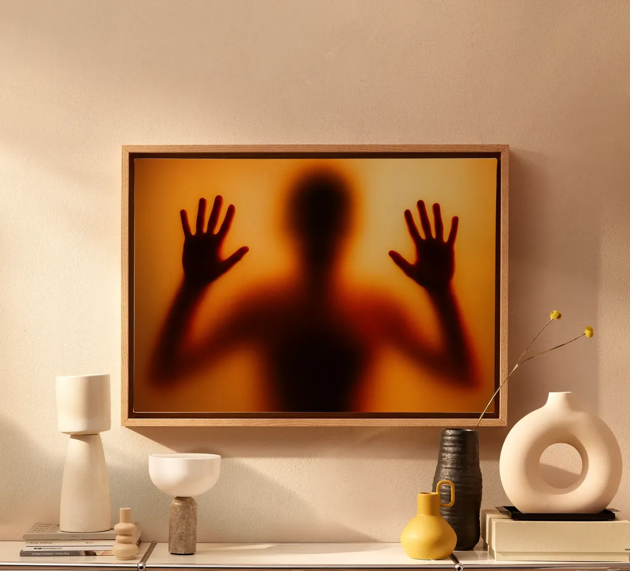shadow man of the windows canvas by tamarind