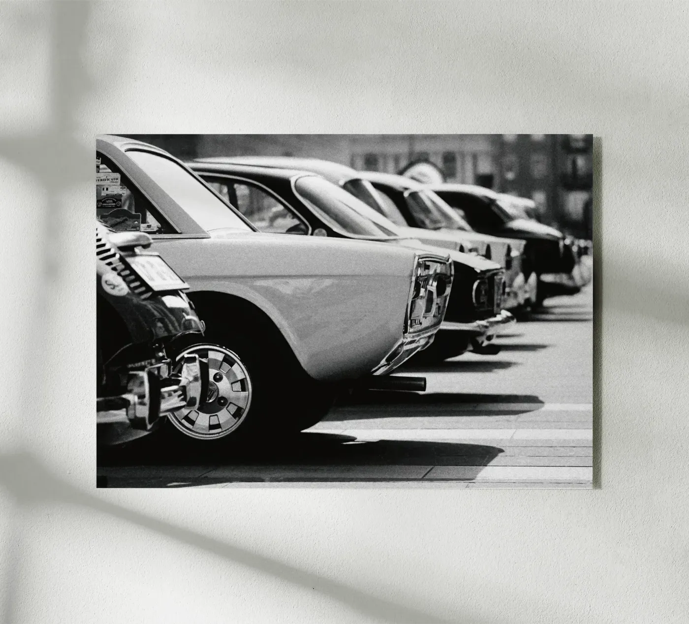 Oldtimers acryl van blacsteel