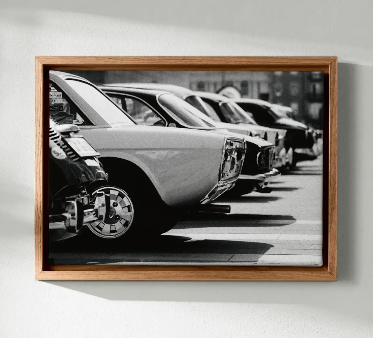 Oldtimers canvas van blacsteel