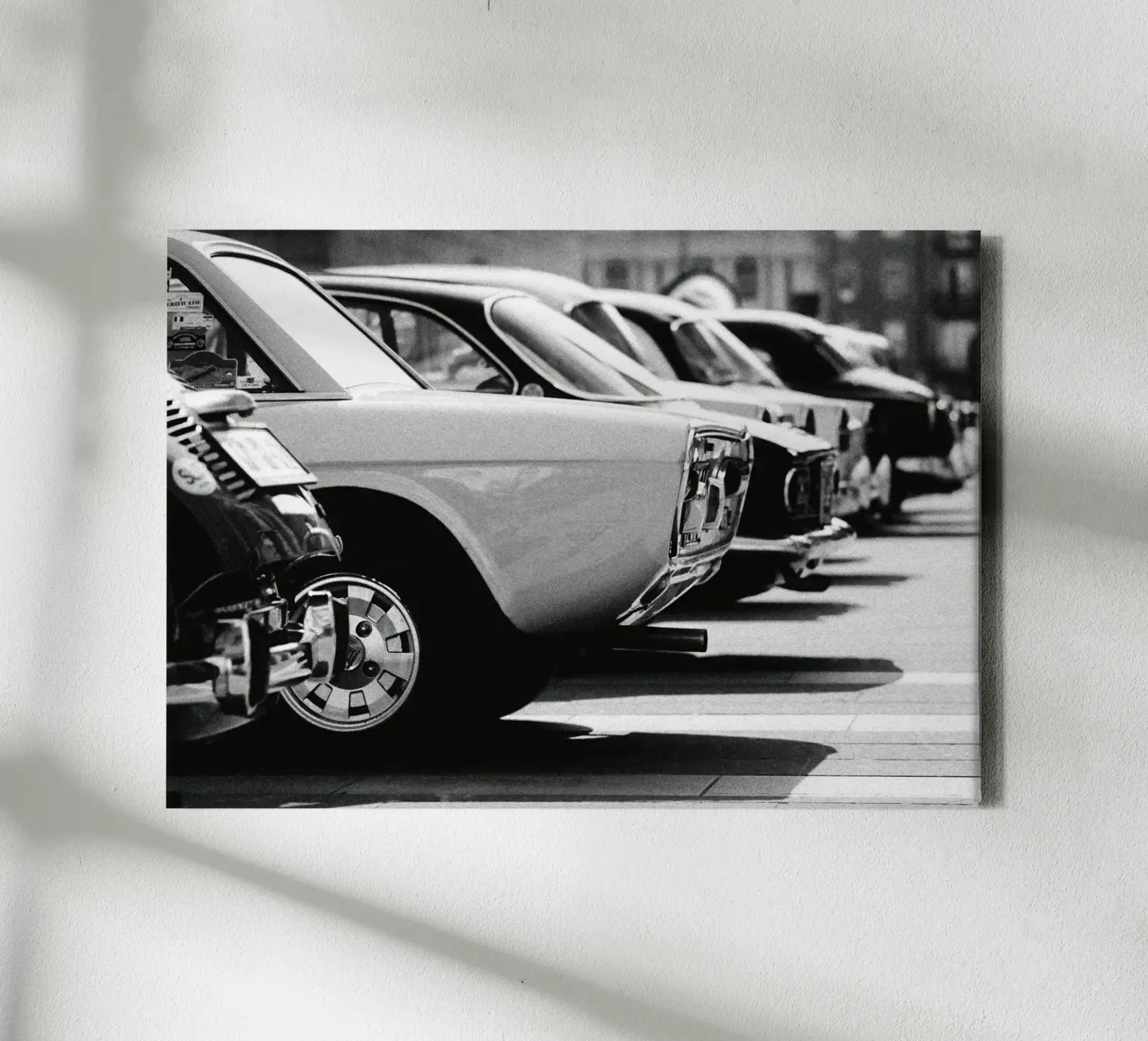 Vintage cars toile de blacsteel