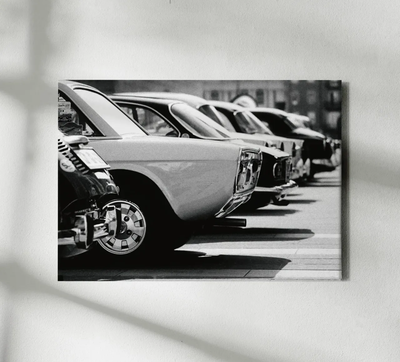 Oldtimers canvas van blacsteel