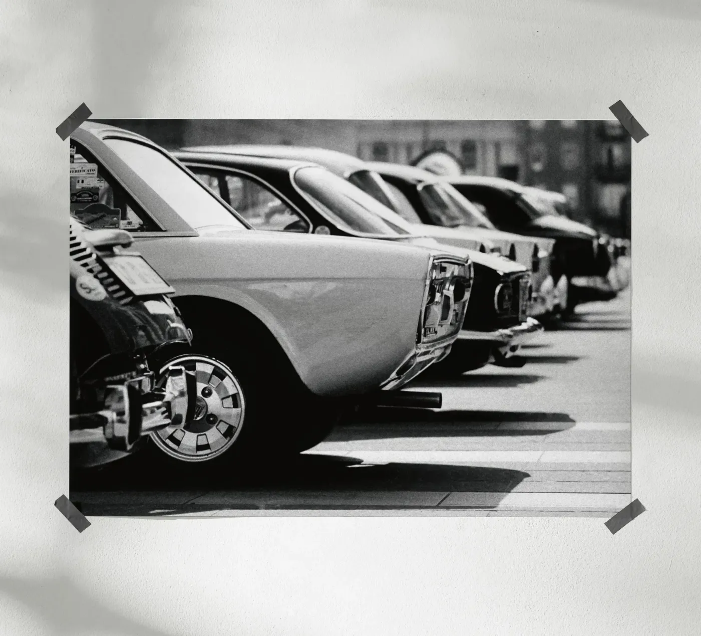 Oldtimer Poster von blacsteel