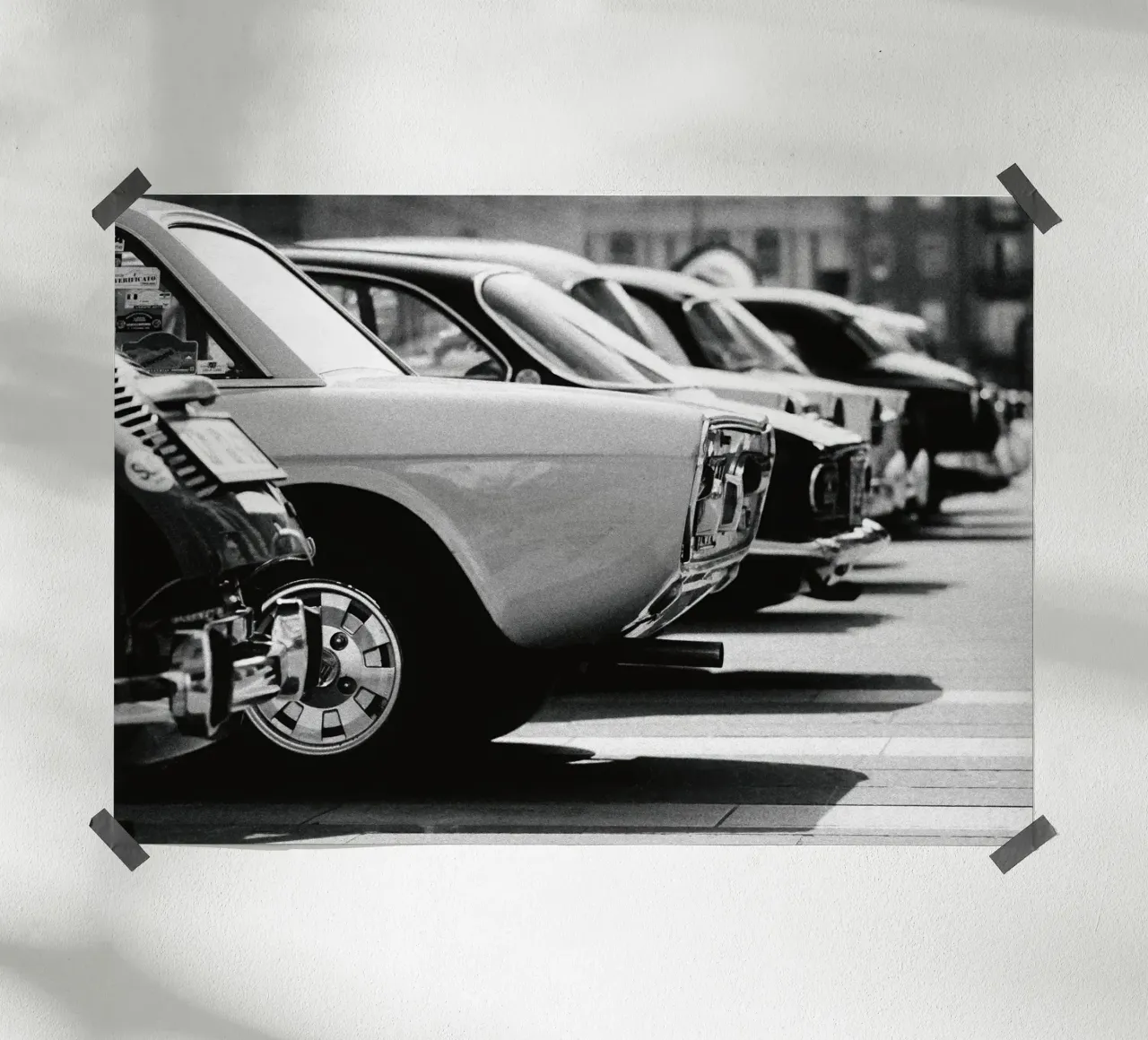 Oldtimer Poster von blacsteel