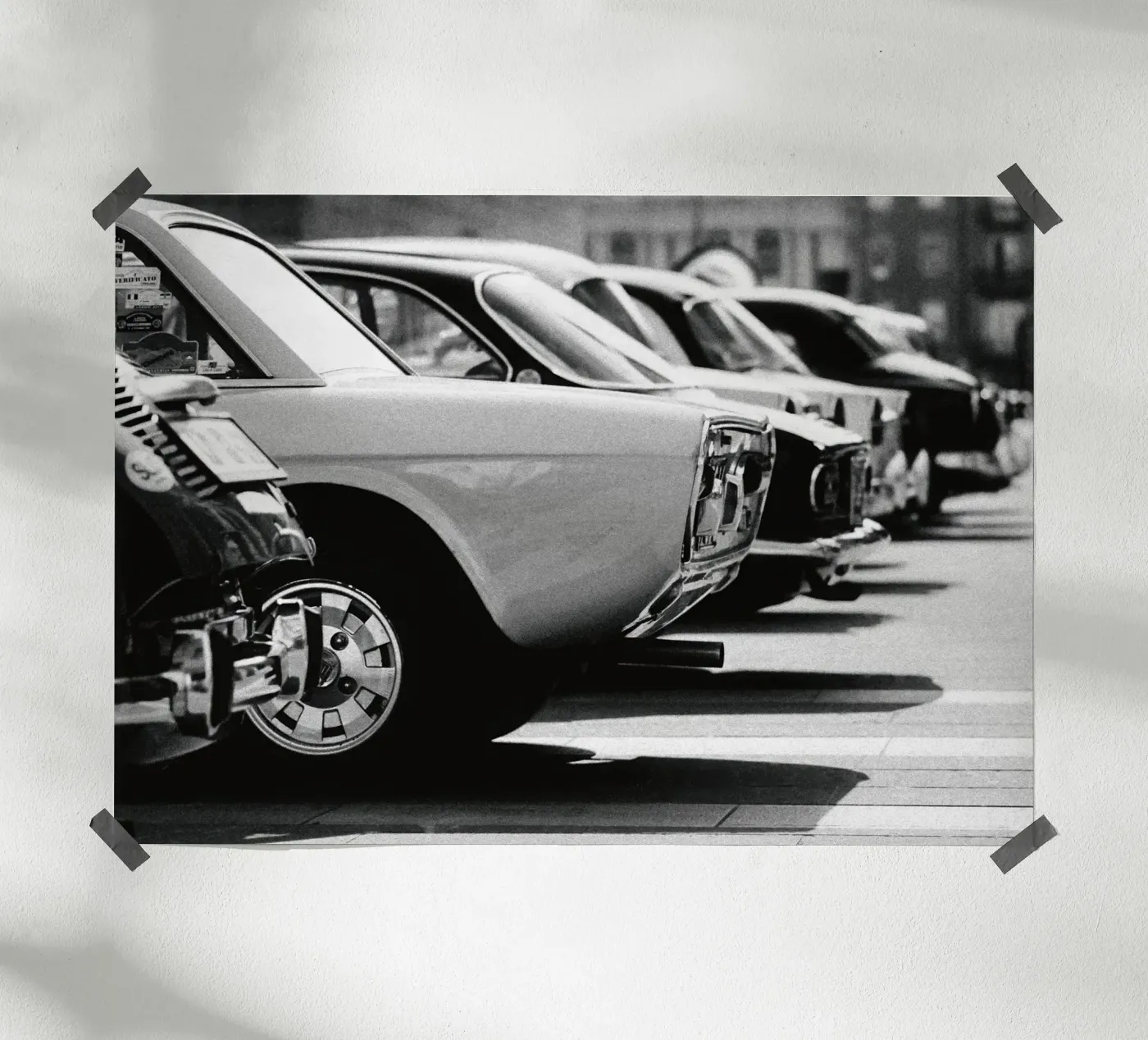 Auto d'epoca poster da blacsteel