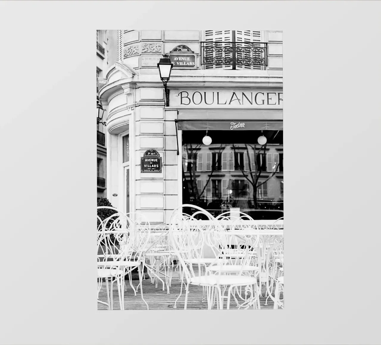 Panificio di Parigi telo in pvc da blacsteel