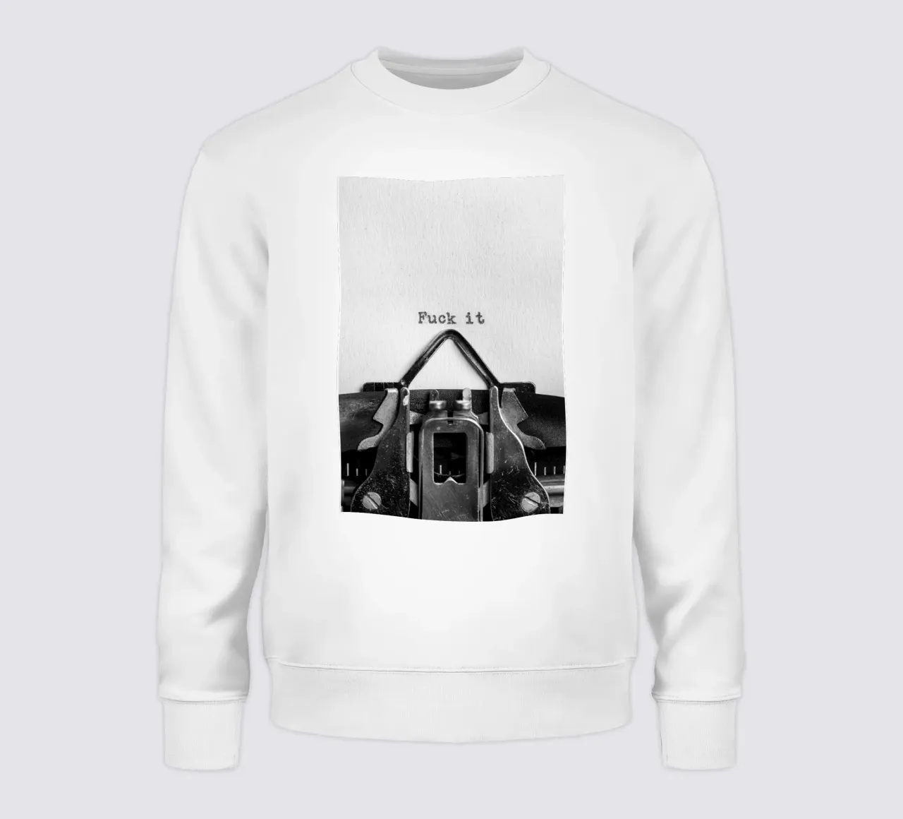 Scheiß drauf Sweatshirt von blacsteel