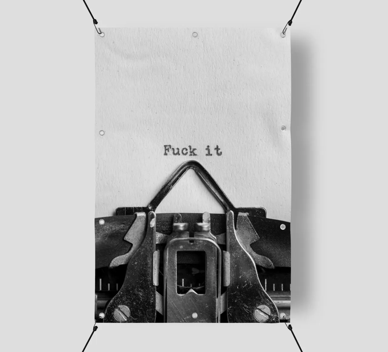 Fanculo telo in pvc da blacsteel