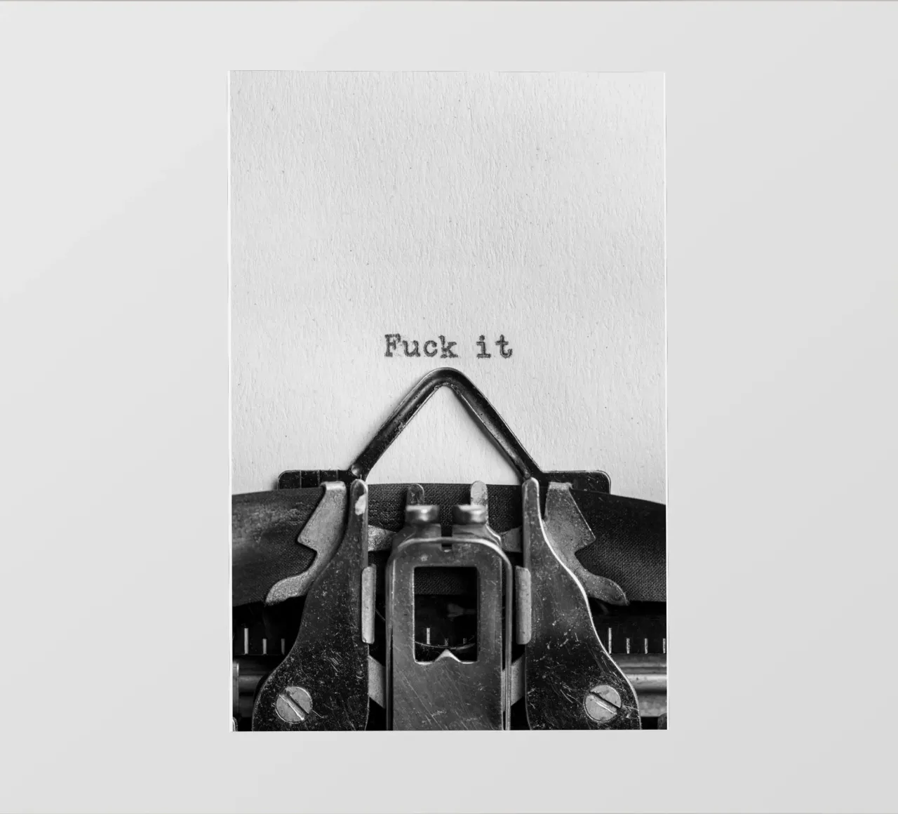 Fanculo telo in pvc da blacsteel