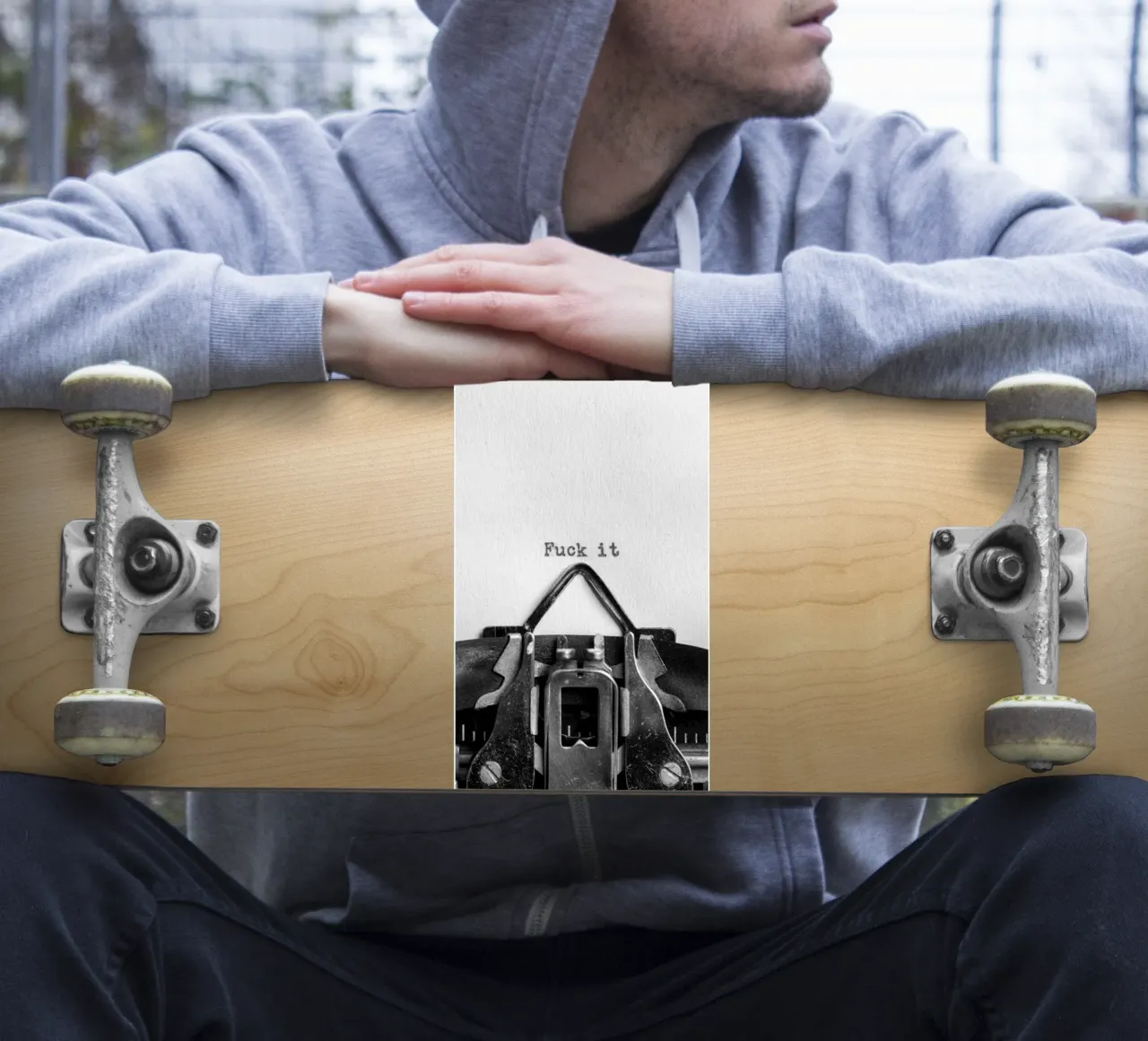 Fanculo adesivo da blacsteel