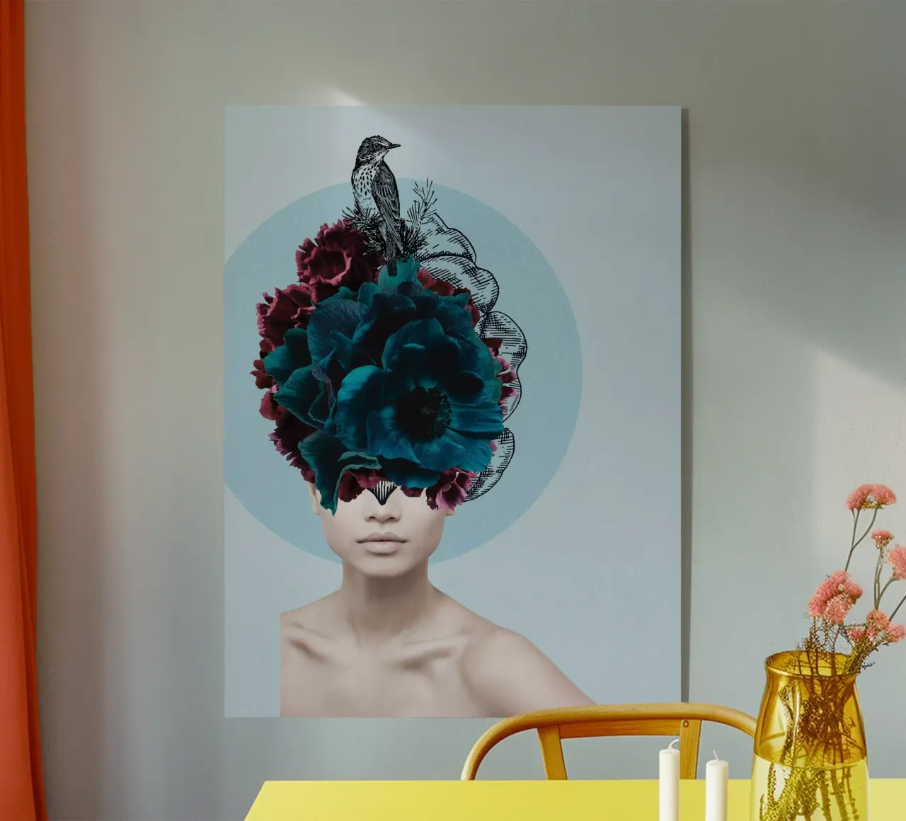 Collageri - Bellezza botanica plexiglass da The Artcircle