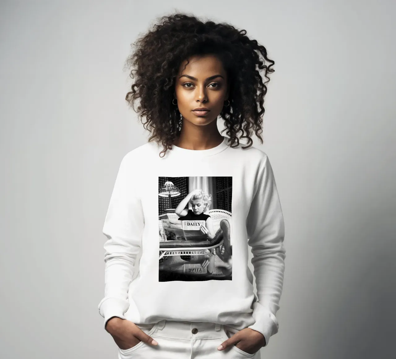 Marilyn Monroe Sweatshirt von blacsteel