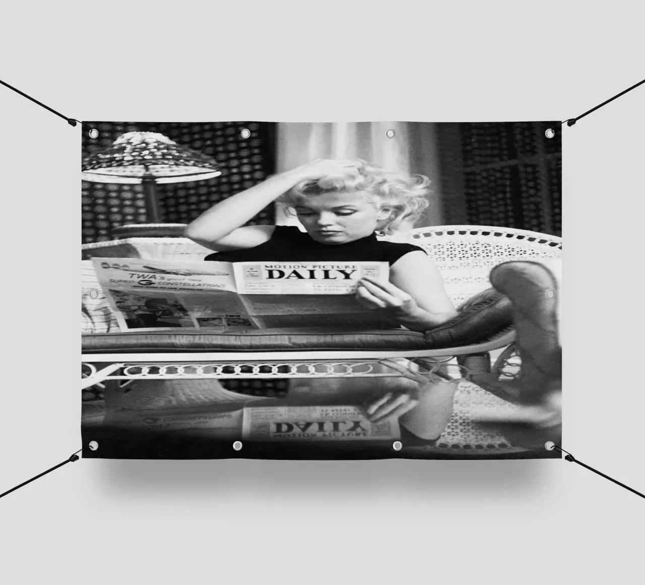 Marilyn Monroe telo in pvc da blacsteel