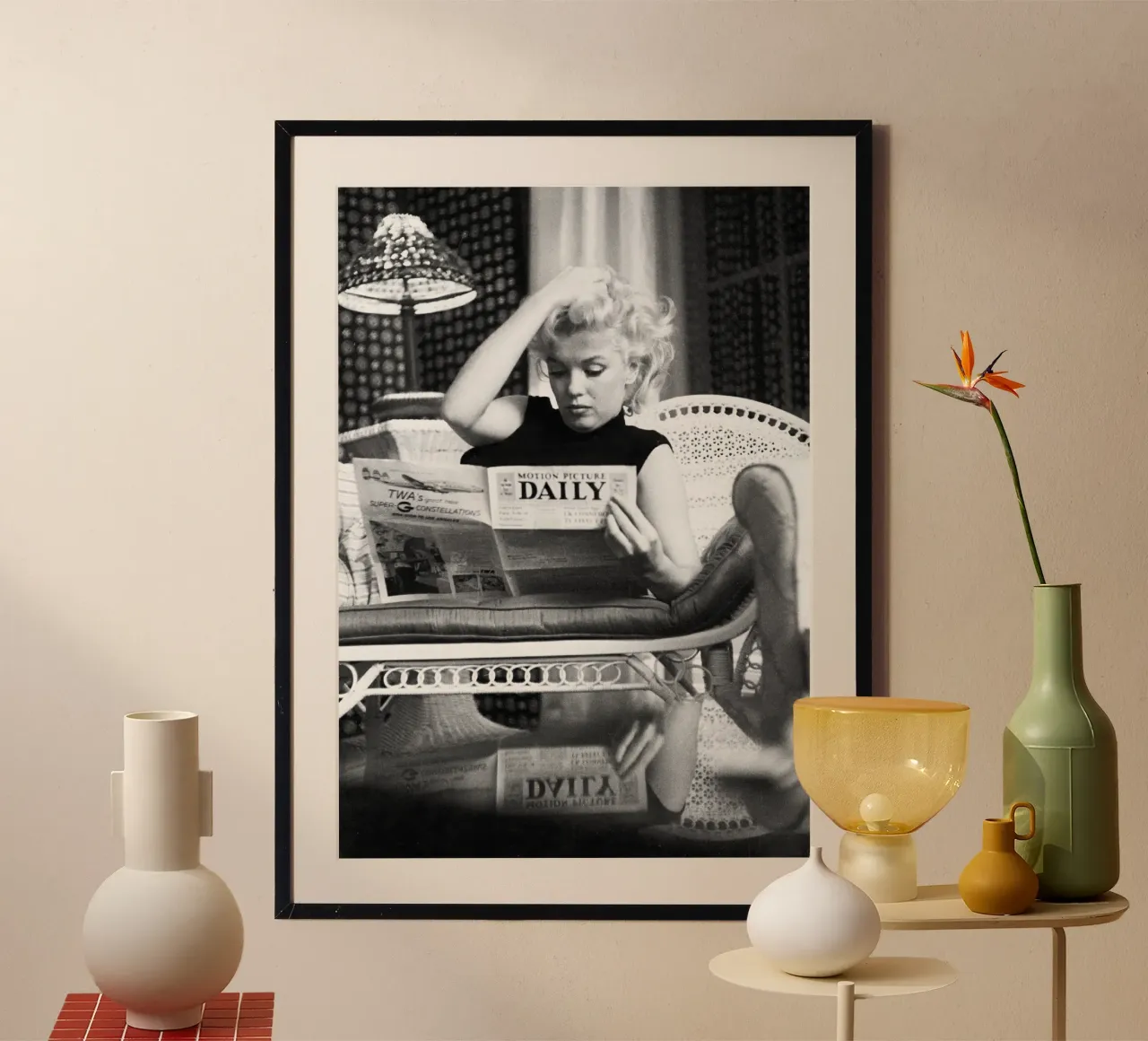Marilyn Monroe carta hahnemühle da blacsteel