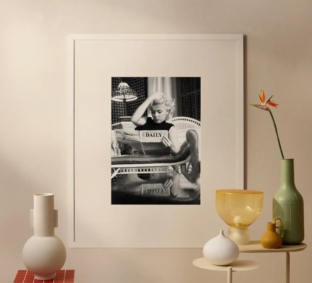 Marilyn Monroe carta hahnemühle da blacsteel