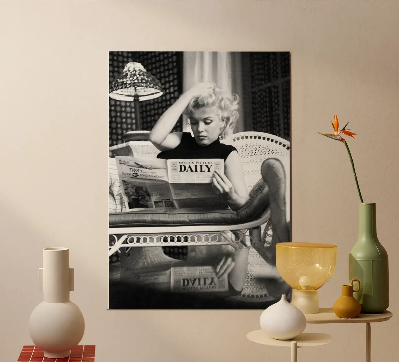 Marilyn Monroe carta hahnemühle da blacsteel