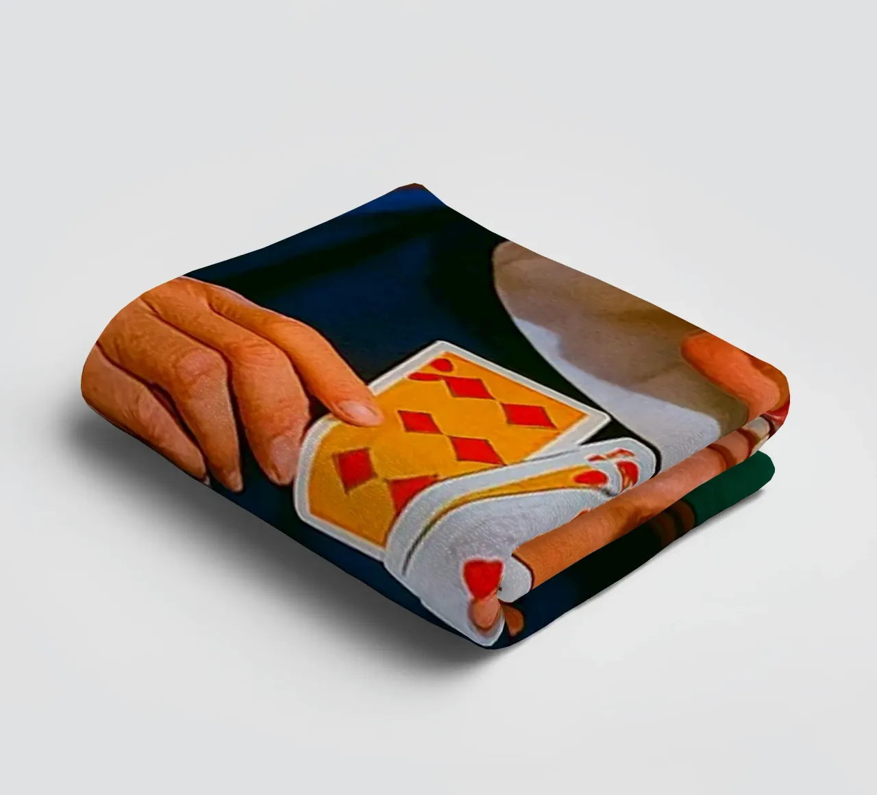 nun playing card towel by tamarind