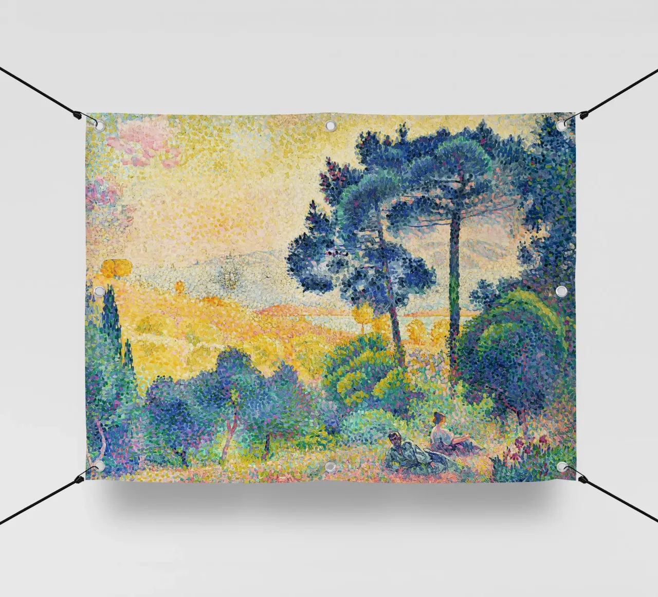 Paesaggio provenzale telo in pvc da Roy Terrell