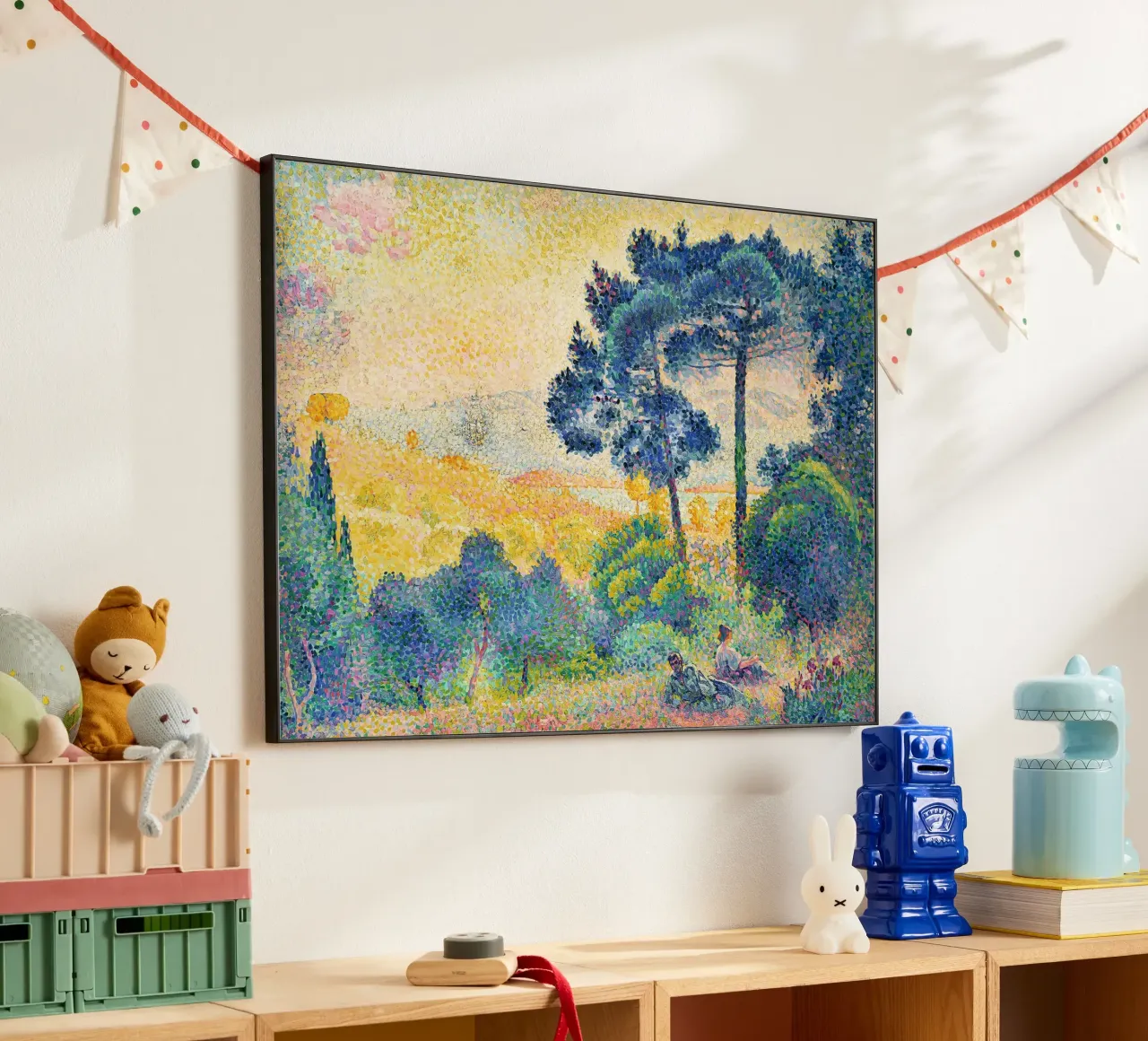 Paesaggio provenzale alluminio dibond da Roy Terrell