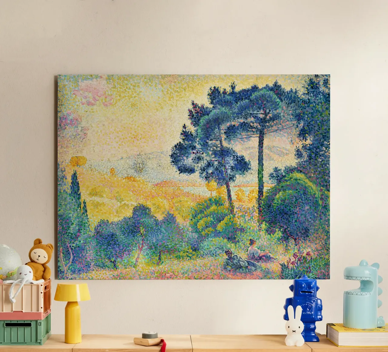 Paesaggio provenzale alluminio dibond da Roy Terrell