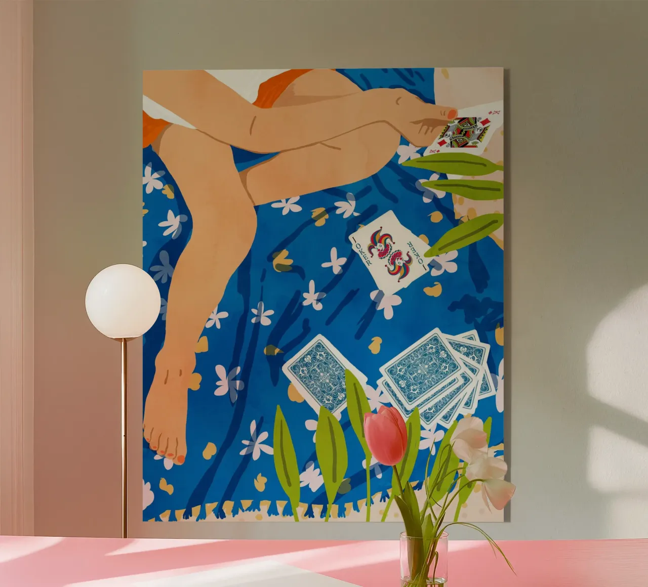 Joker | La mano che ti viene data plexiglass da 83oranges