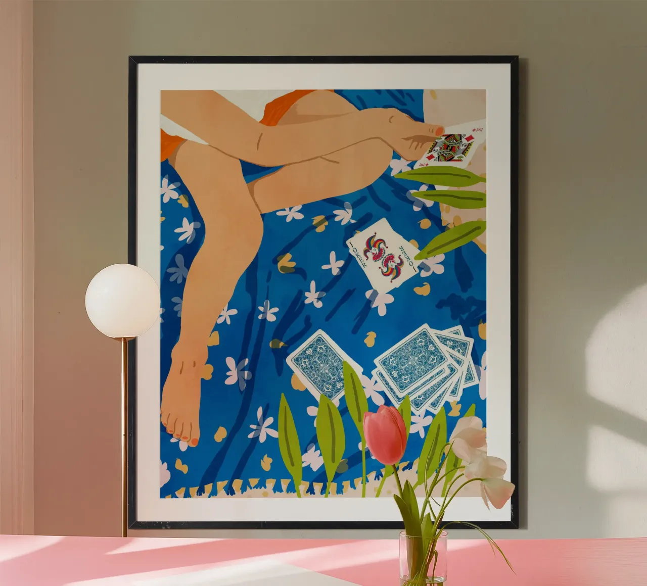 Joker | La mano che ti viene data poster da 83oranges