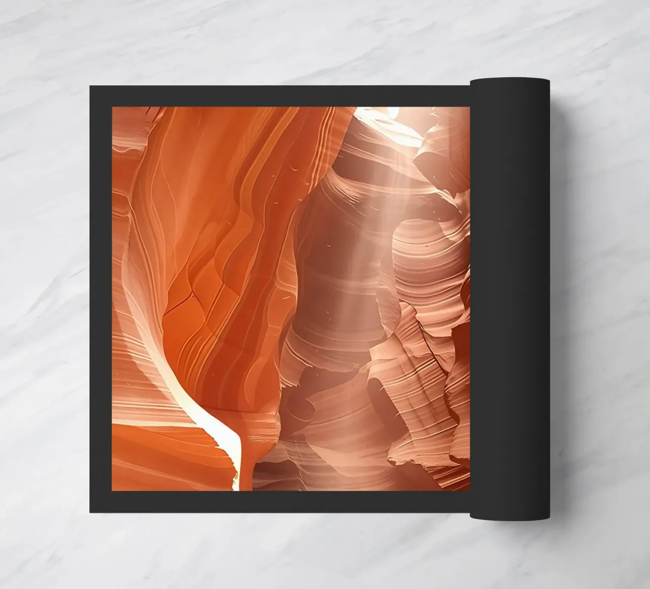 Strutture geometriche nell'Antelope Canyon in Arizona zerbino da DiveDuke
