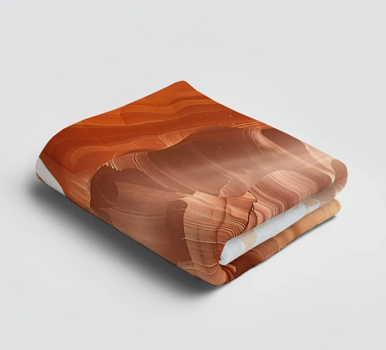 Strutture geometriche nell'Antelope Canyon in Arizona asciugamano da bagno da DiveDuke