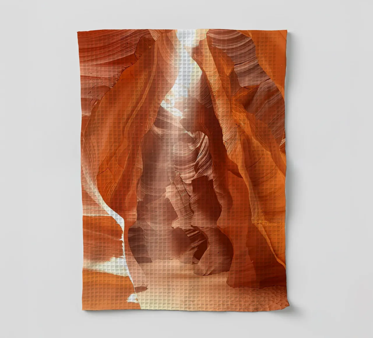 Strutture geometriche nell'Antelope Canyon in Arizona canovaccio da cucina da DiveDuke